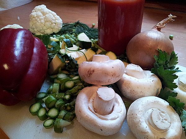 Pomladna kokosova juha